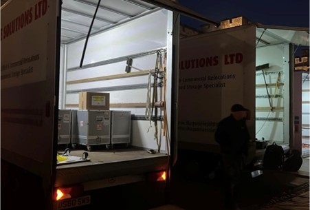 Sharpes Flight Case in vehicles