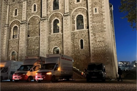 Sharps Vans Tower of London